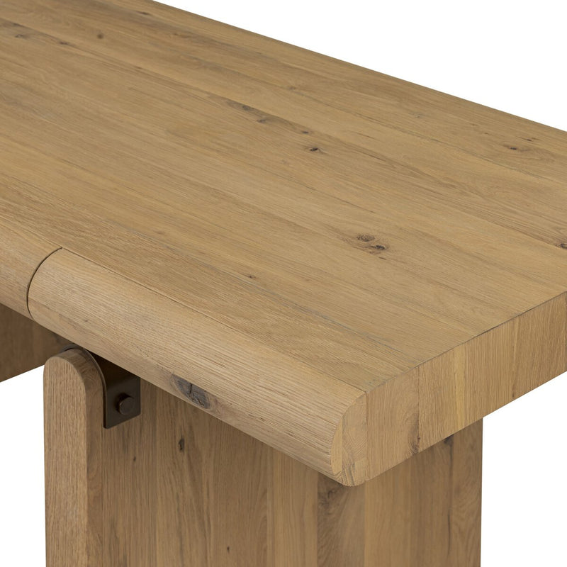 Cleo Desk - Light Natural Oak Veneer