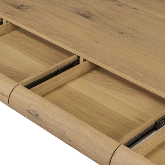 Cleo Desk - Light Natural Oak Veneer