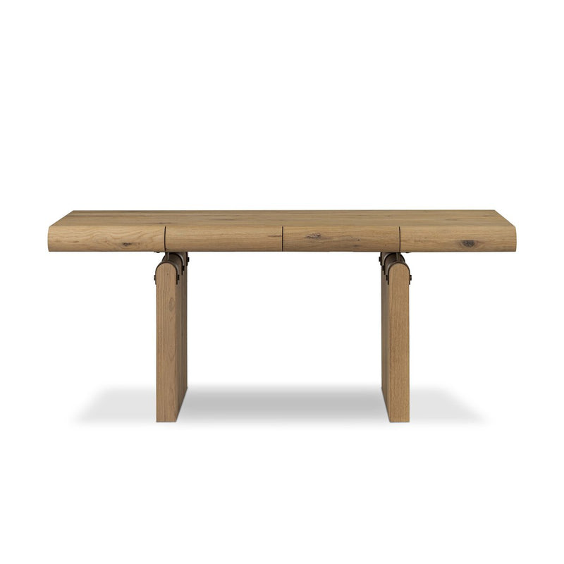 Cleo Desk - Light Natural Oak Veneer