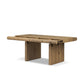 Cleo Desk - Light Natural Oak Veneer