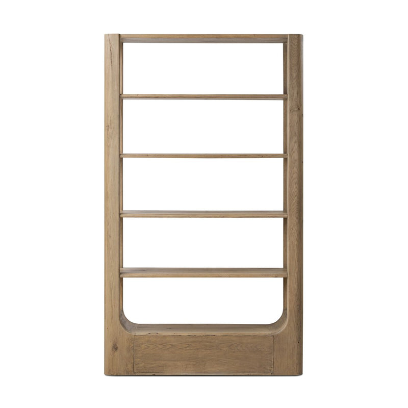 Lloyd Bookcase - Aged Natural Oak Veneer