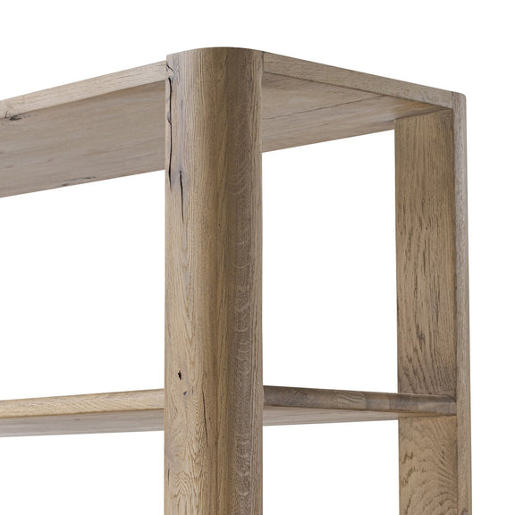 Lloyd Bookcase - Aged Natural Oak Veneer