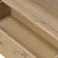 Lloyd Bookcase - Aged Natural Oak Veneer