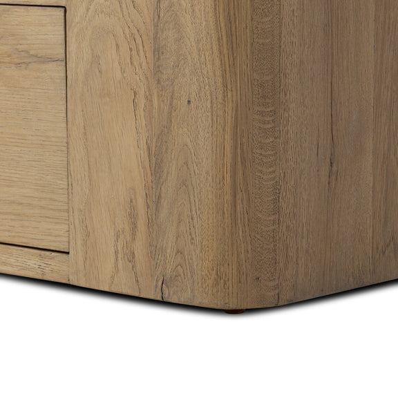 Lloyd Bookcase - Aged Natural Oak Veneer