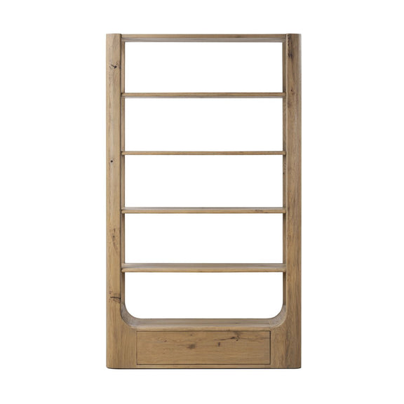 Lloyd Bookcase - Aged Natural Oak Veneer