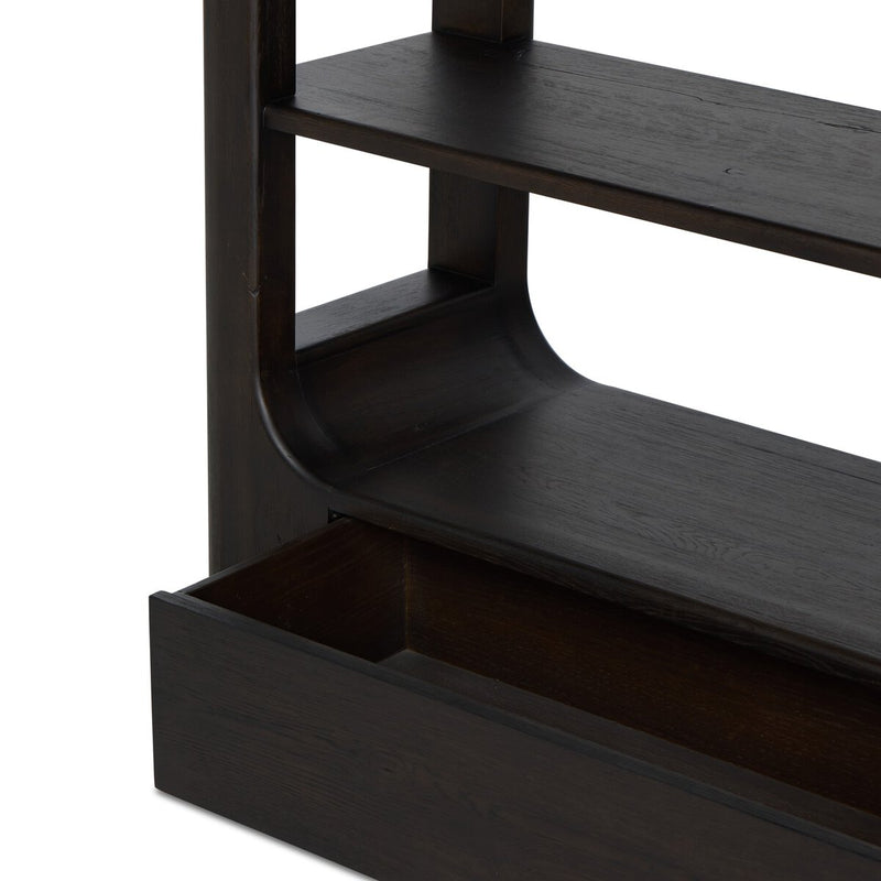Lloyd Bookcase - Smoked Black