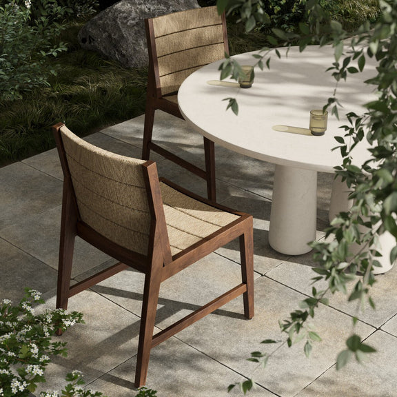 Ogden Outdoor Dining Chair - Faux Hyacinth