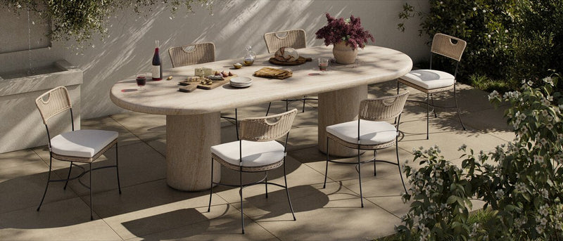 Honor Outdoor Dining Chair - Arashi Salt