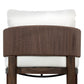 Delancy Outdoor Chair - Stained Saddle Brown-fsc