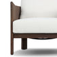 Delancy Outdoor Chair - Stained Saddle Brown-fsc