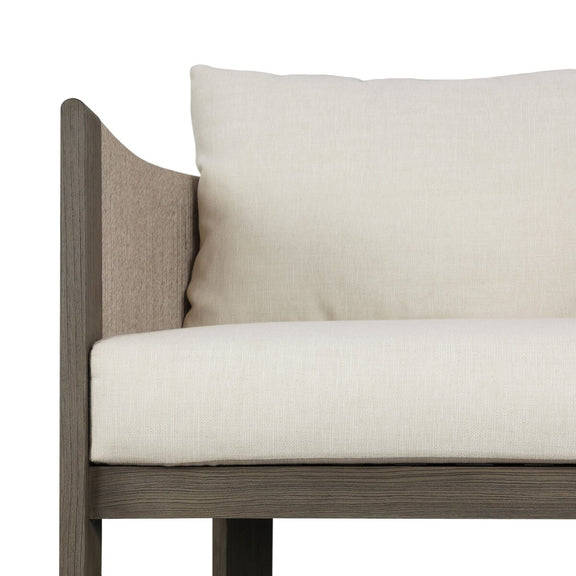Delancy Outdoor Chair - Stained Aged Grey-fsc