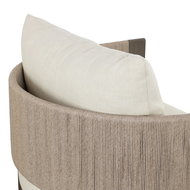 Delancy Outdoor Chair - Stained Aged Grey-fsc
