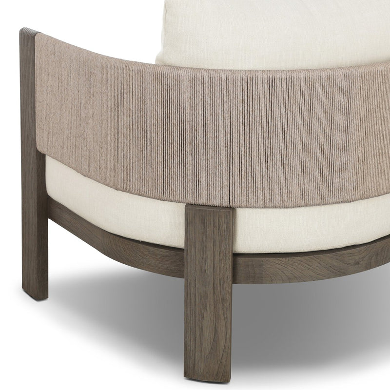 Delancy Outdoor Chair - Stained Aged Grey-fsc