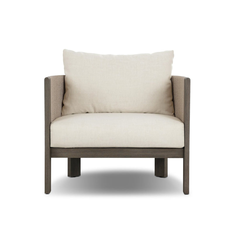 Delancy Outdoor Chair - Stained Aged Grey-fsc