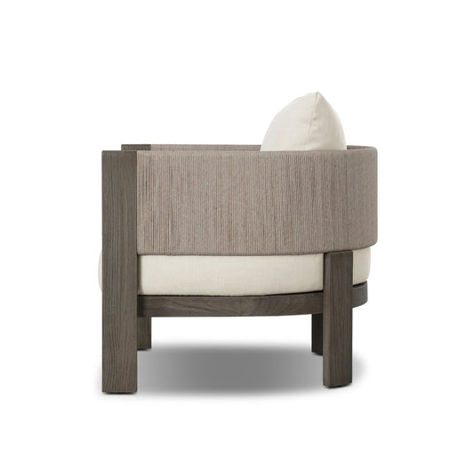 Delancy Outdoor Chair - Stained Aged Grey-fsc
