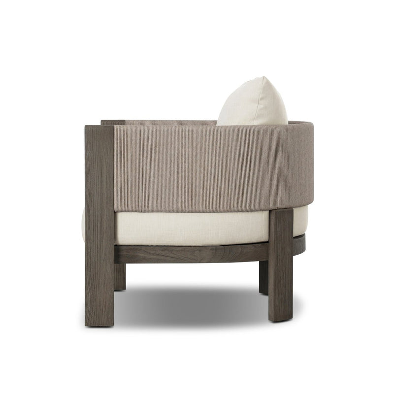 Delancy Outdoor Chair - Stained Aged Grey-fsc
