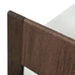 Delancy Outdoor Sofa - Stained Saddle Brown-fsc