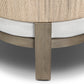 Delancy Outdoor Sofa - Stained Aged Grey-fsc
