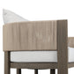 Delancy Outdoor Sofa - Stained Aged Grey-fsc