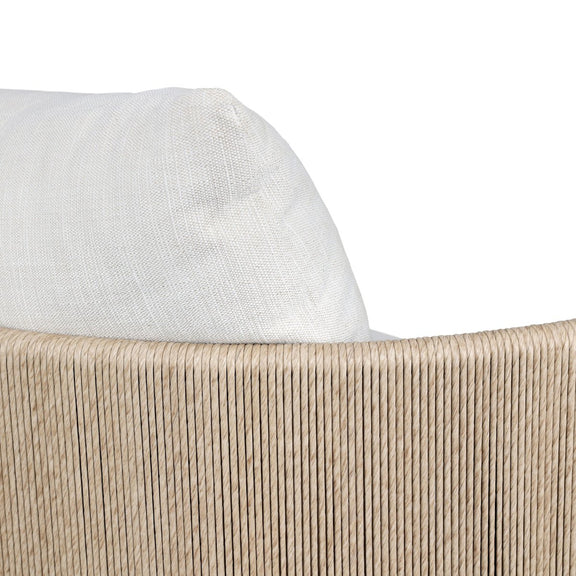 Delancy Outdoor Sofa - Stained Aged Grey-fsc