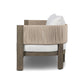 Delancy Outdoor Sofa - Stained Aged Grey-fsc