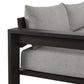 Hyder Outdoor Sofa - Concha Fog