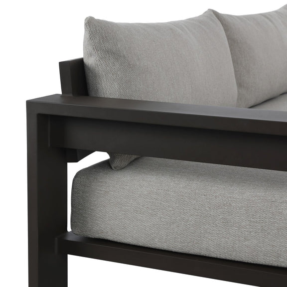 Hyder Outdoor Sofa - Concha Fog