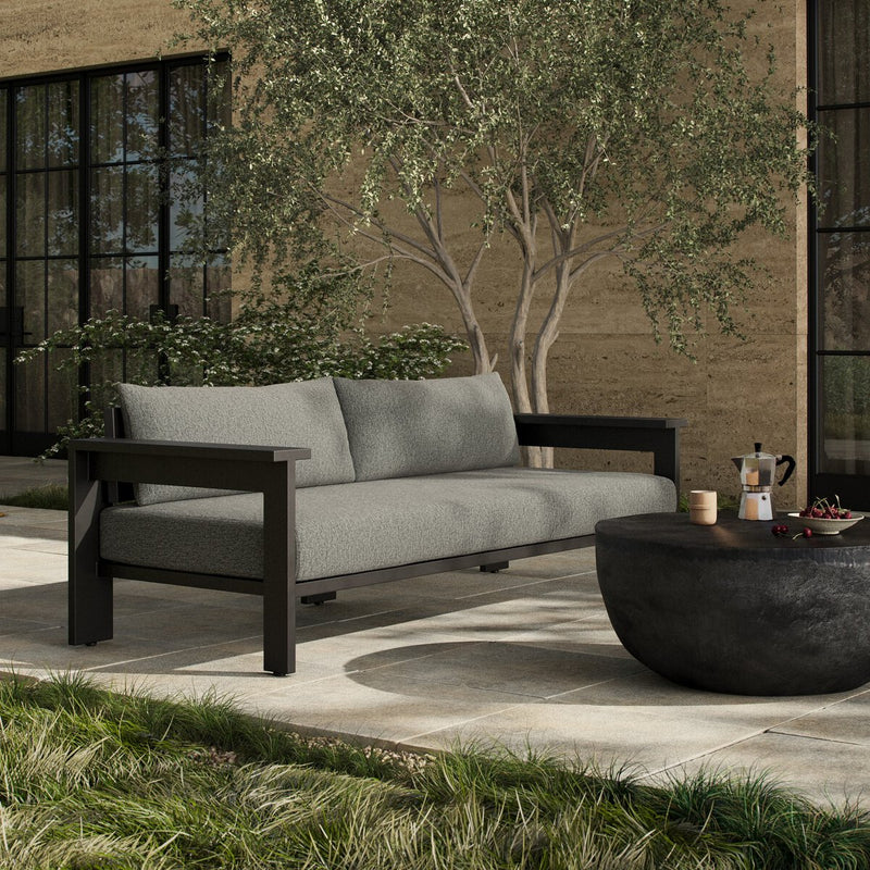Hyder Outdoor Sofa - Concha Fog