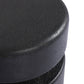 Luka End Table - Black Lavastone