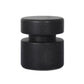 Luka End Table - Black Lavastone