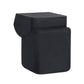 Camille End Table - Black Lavastone