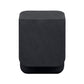 Camille End Table - Black Lavastone