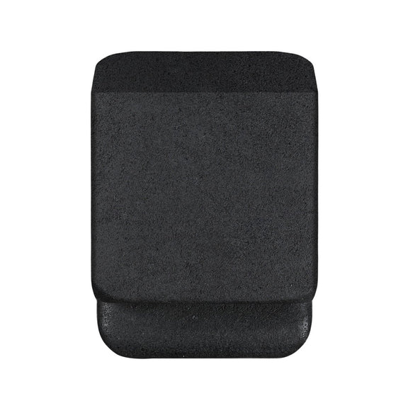 Camille End Table - Black Lavastone