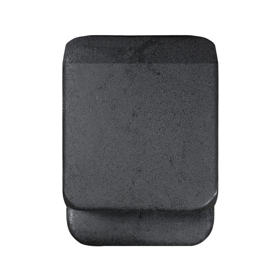Camille End Table - Black Lavastone