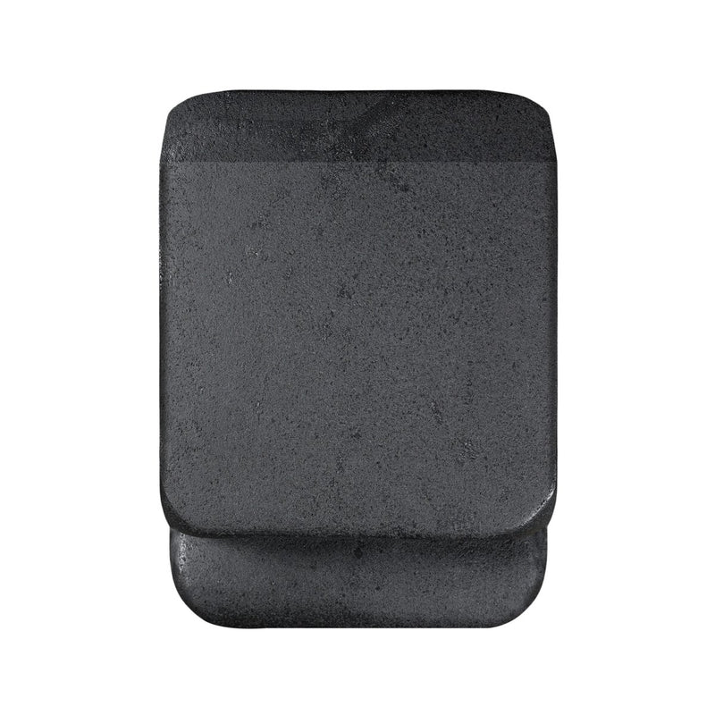 Camille End Table - Black Lavastone