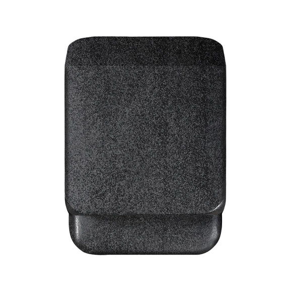 Camille End Table - Black Lavastone