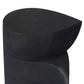 Rockie End Table - Black Lavastone