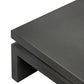 Matthes Outdoor Coffee Table - Charcoal Concrete