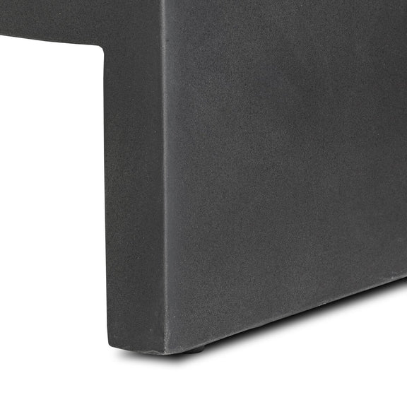 Matthes Outdoor Coffee Table - Charcoal Concrete