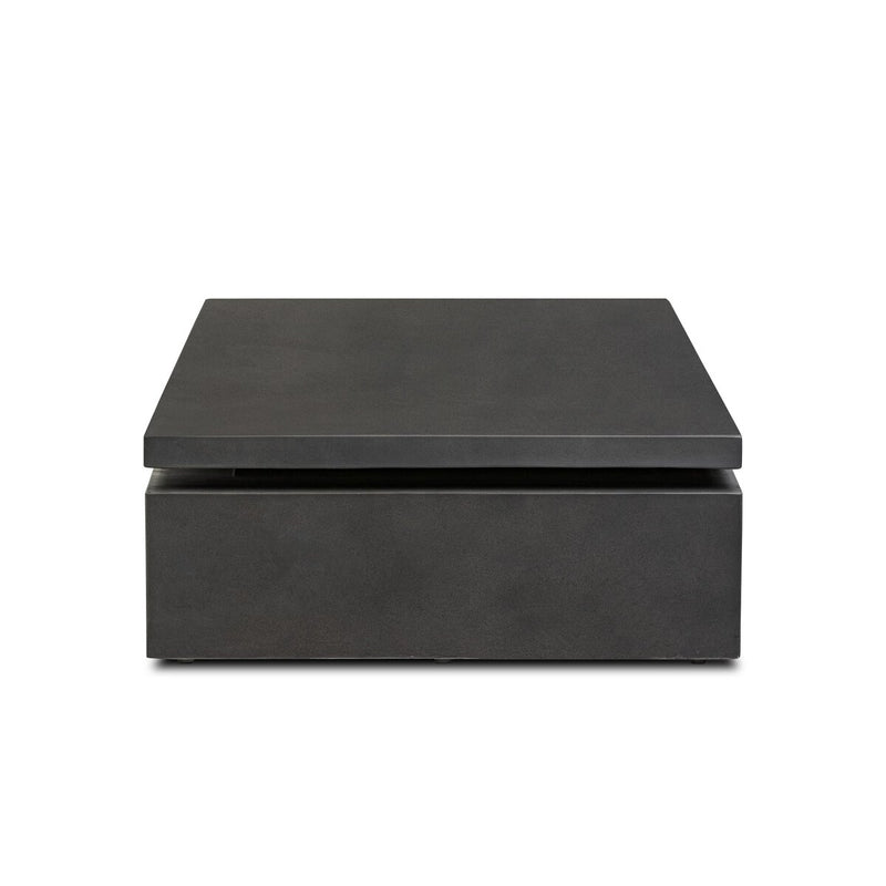 Matthes Outdoor Coffee Table - Charcoal Concrete
