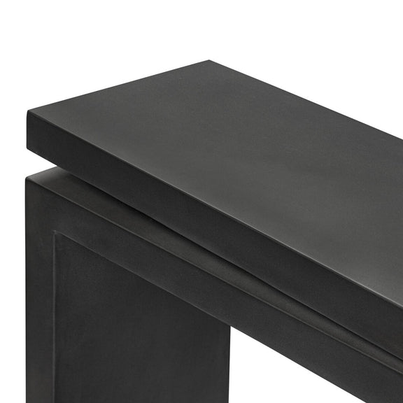 Matthes Outdoor Console Table - Charcoal Concrete
