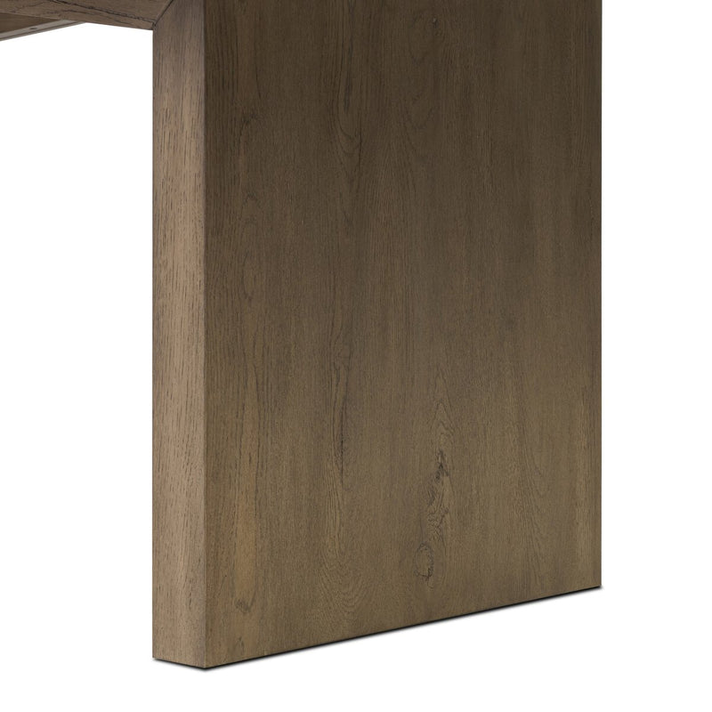 Matthes Dining Table - Rustic Grey Veneer