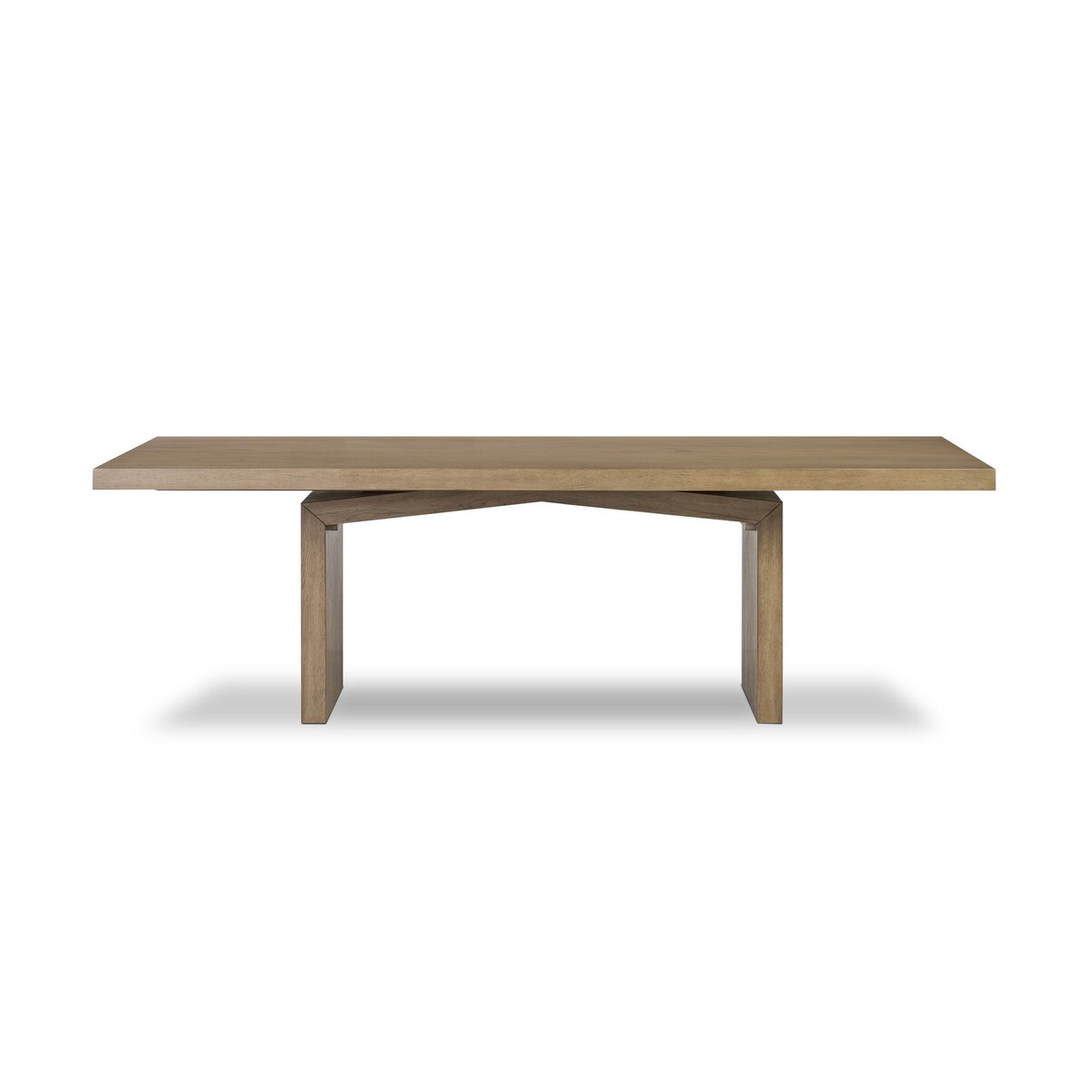 Matthes Dining Table - Rustic Grey Veneer