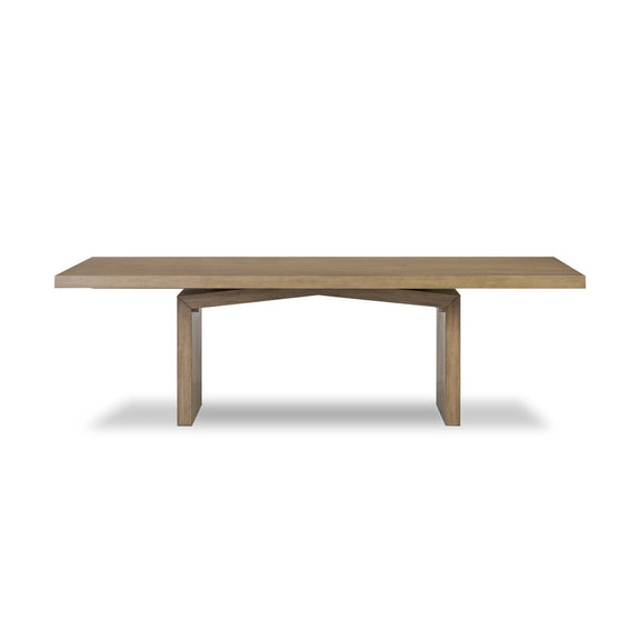 Matthes Dining Table - Rustic Grey Veneer