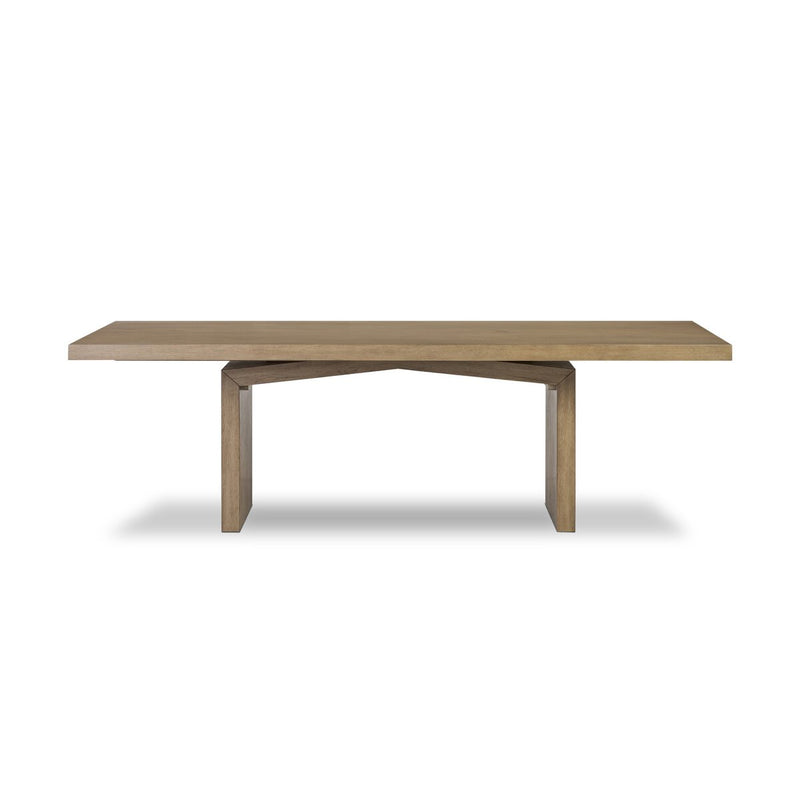 Matthes Dining Table - Rustic Grey Veneer