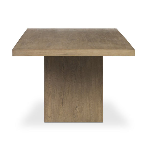 Matthes Dining Table - Rustic Grey Veneer