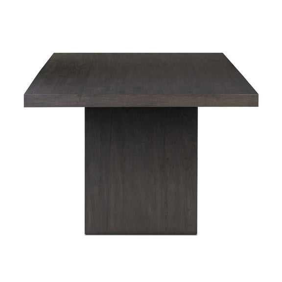 Matthes Dining Table - Smoked Black Veneer