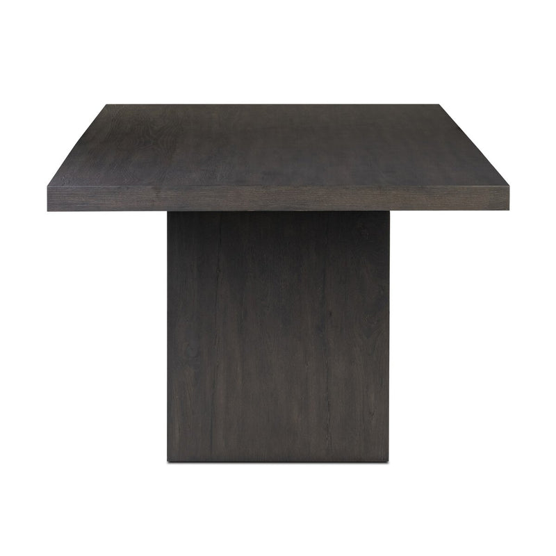 Matthes Dining Table - Smoked Black Veneer