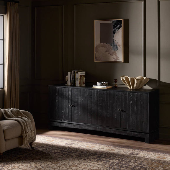 Matthes Sideboard - Aged Black Pine