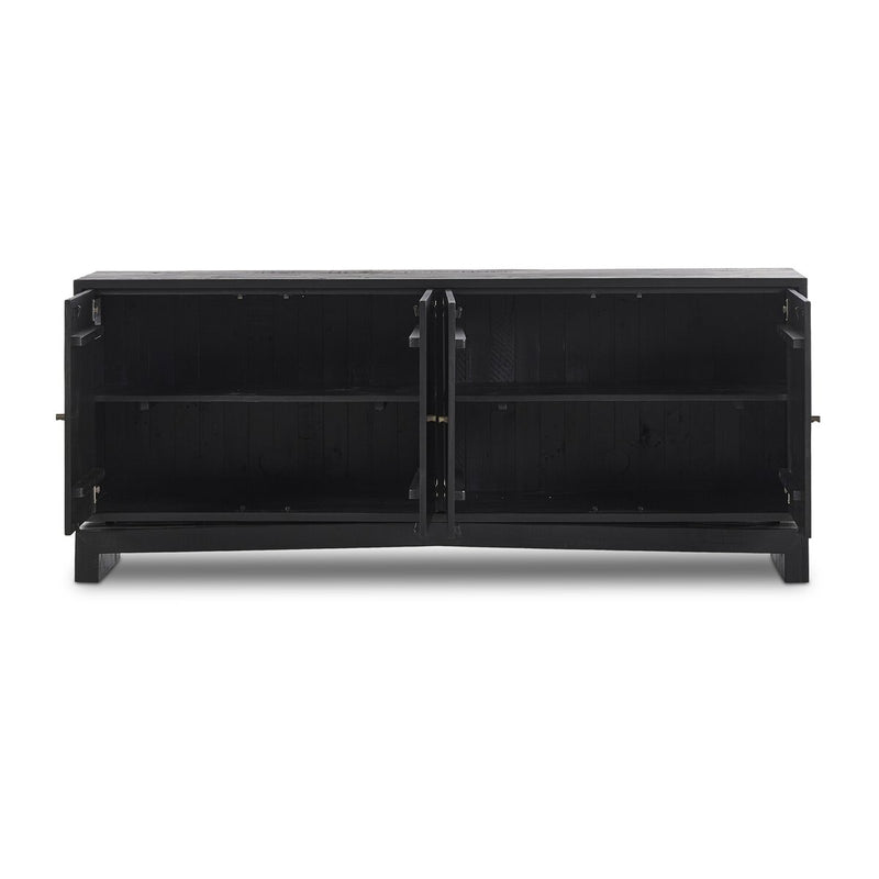 Matthes Sideboard - Aged Black Pine